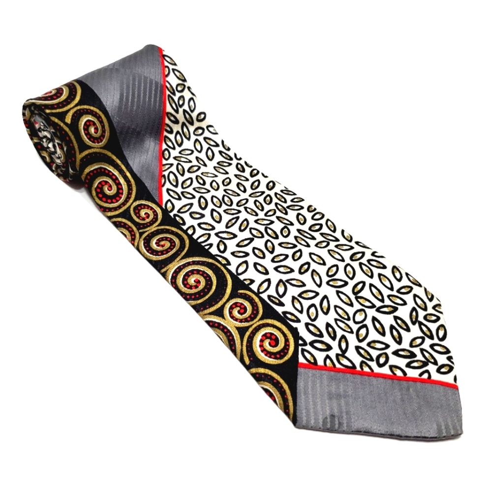 Giorgio Necktie Multicolor Multi Patterns Men's Neck Tie 56x4"